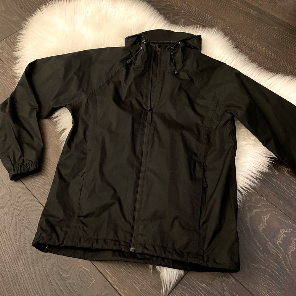Alpine Design - Compact Travel Windbreaker & Rain Jacket - Black - S